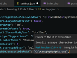 Vs Code Fix Cannot Validate Since No Php Executable Is Set Ahonerd