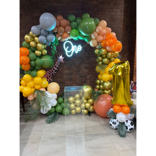 Beautiful themed backdrop