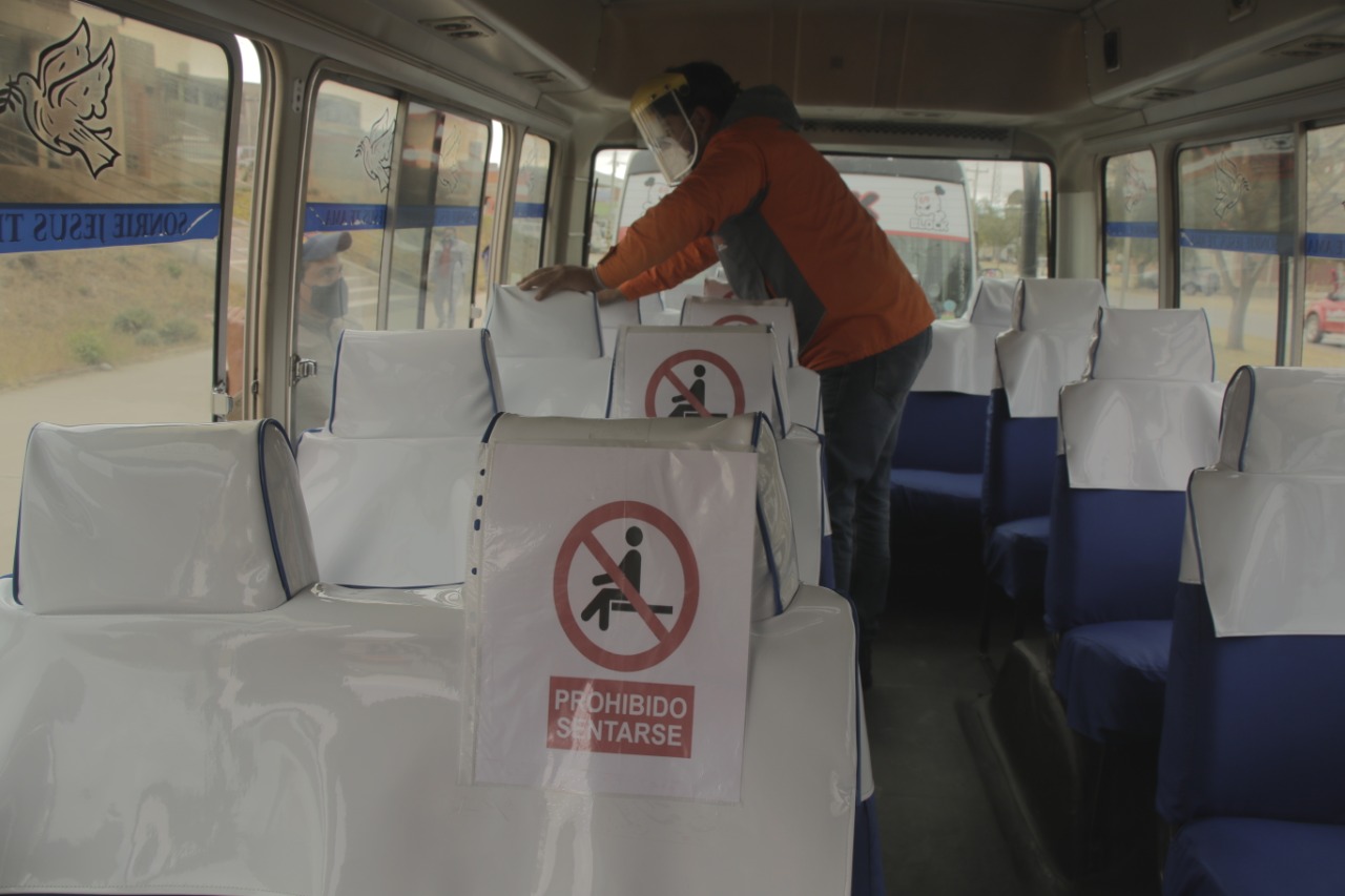 Trasporte público debe renovar permisos de circulación biosegura para seguir trabajando en Tarija