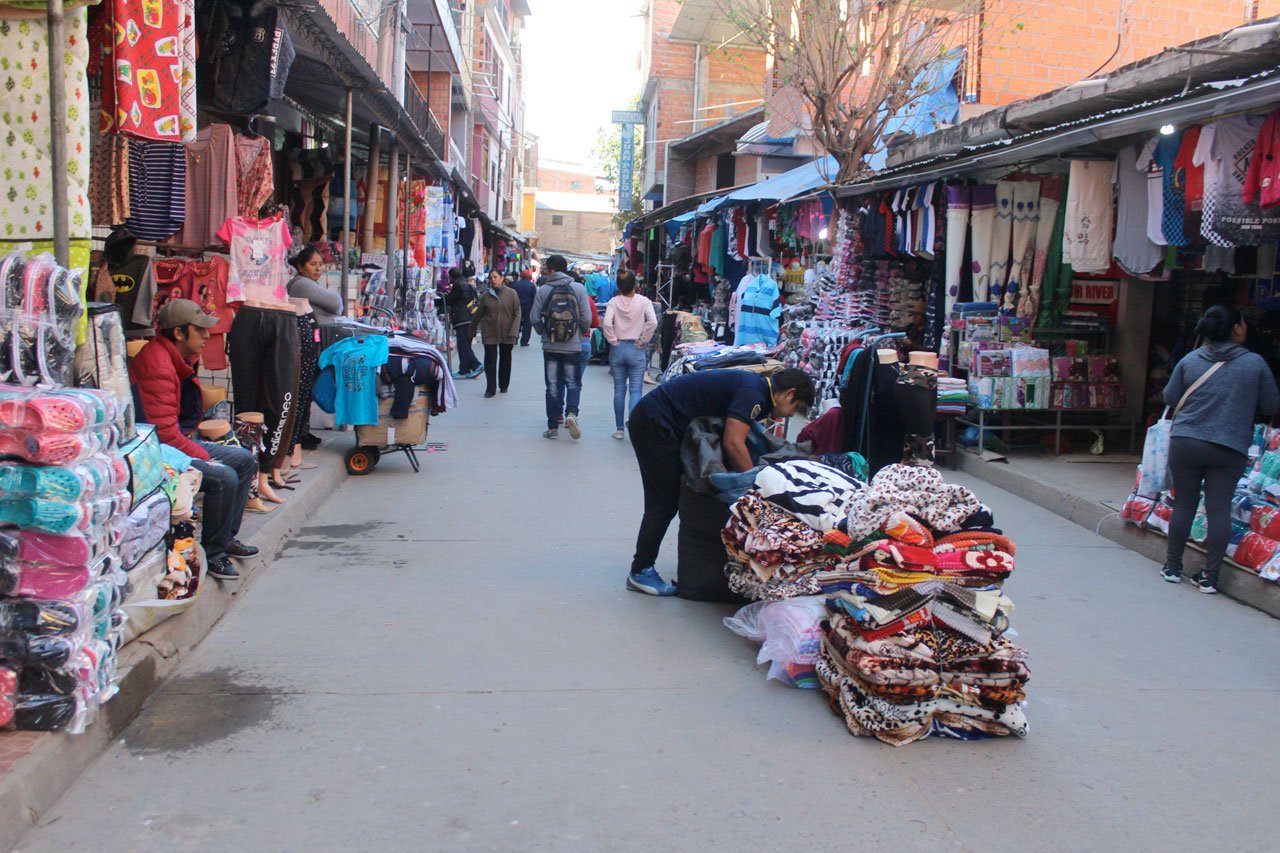 En Bermejo sólo 25 de cada 100 comerciantes logran vender su mercadería