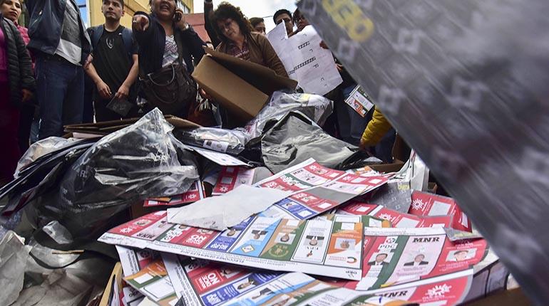 TSE: Otra revisión de actas no cambia resultado electoral de 2019