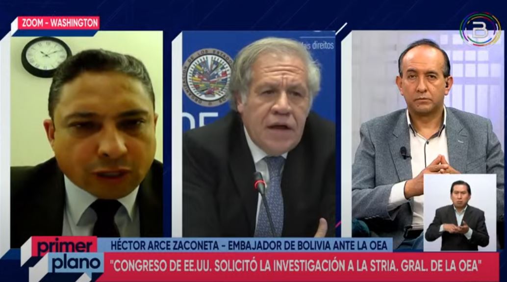 Embajador: Se analiza acudir a instancias internacionales por el informe ilegal, arbitrario y falso de Almagro sobre los comicios de 2019
