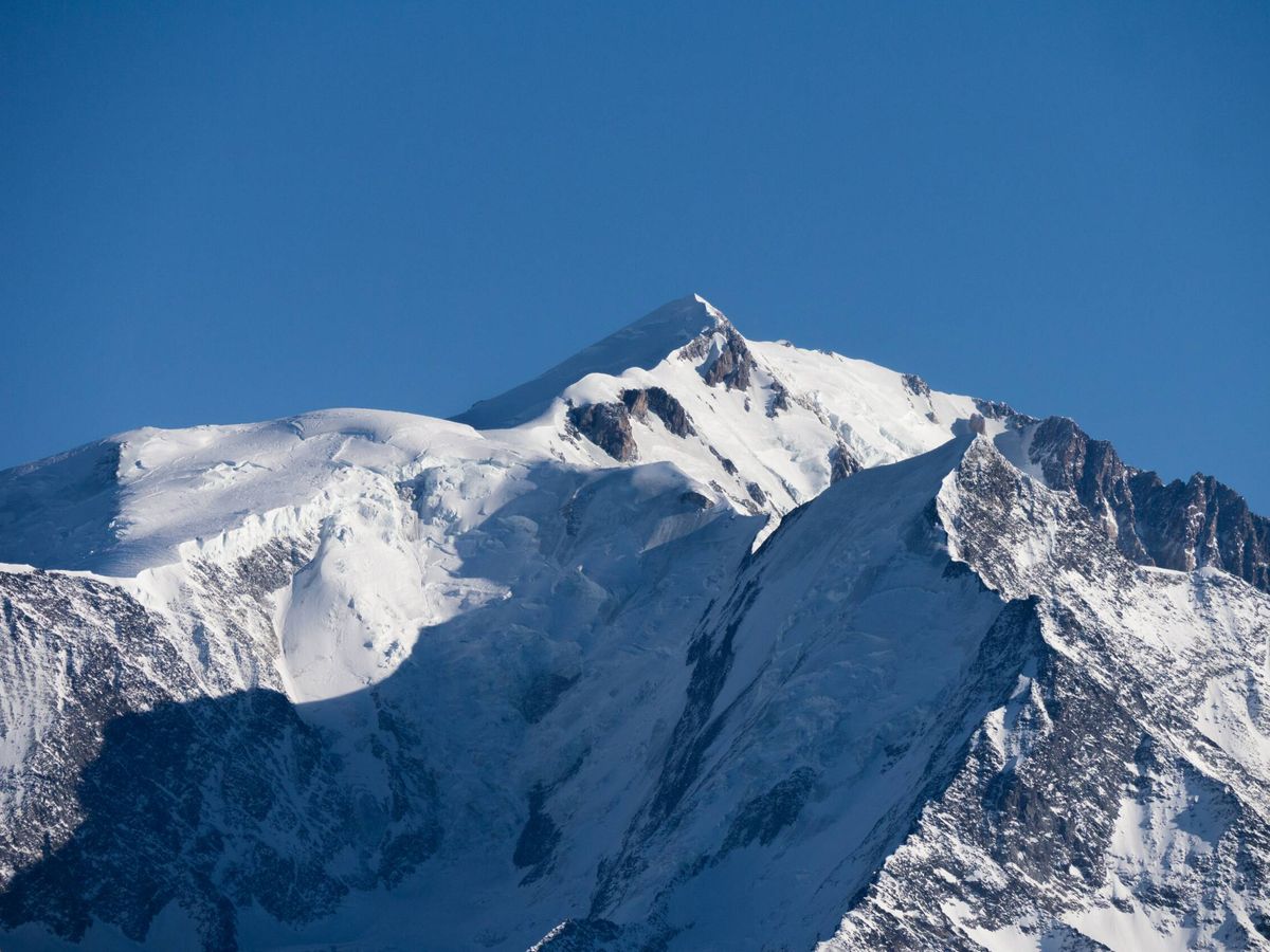 El Mont Blanc encoge a causa del cambio climático