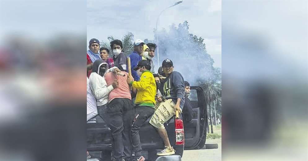Fiscalía cita a periodista y a víctima de agresores, no a los responsables de Dircabi