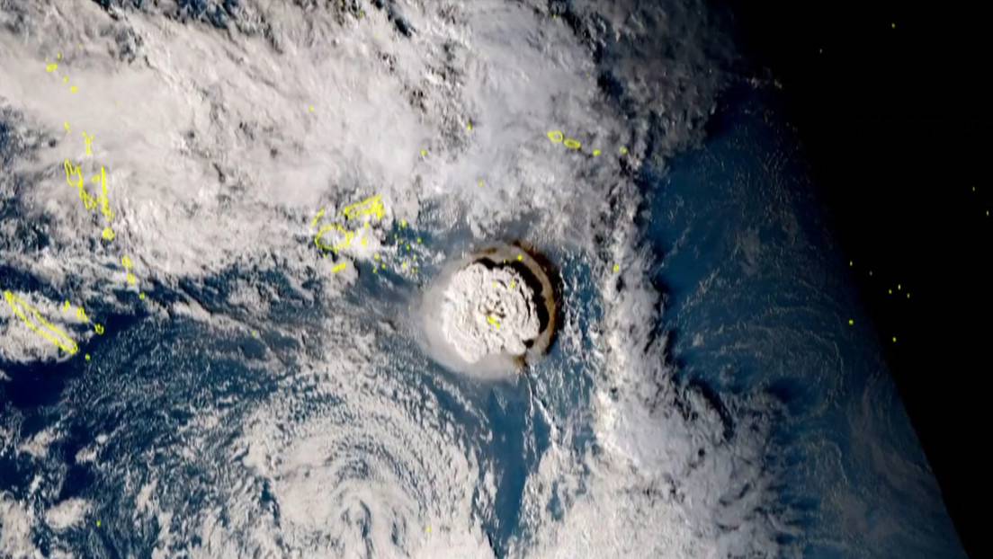 El tsunami generado por la erupción volcánica de Tonga golpea las costas de Japón