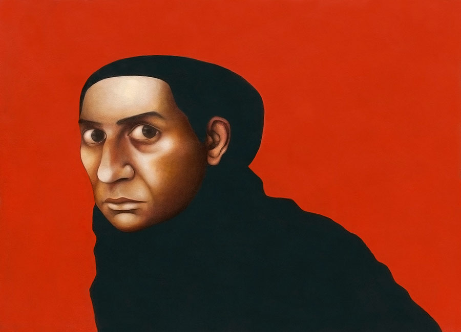 Trans, Queer, Pakistan, LGBT, Witch, Churail, Acrylic, Painting