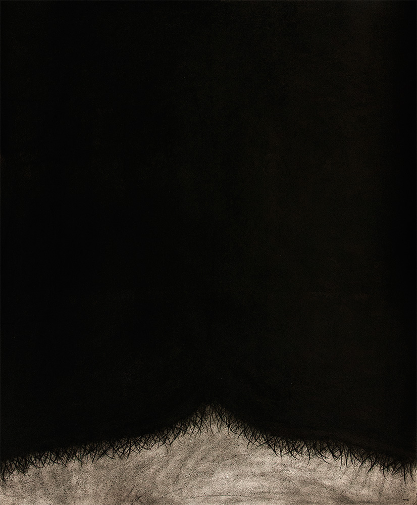 Pakistan Queer Artist Art Ahsan-Masood LGBT Gay Homosexual Masculinity Heterosexuality Homosexuality Pastel Charcoal Monochrome Male-Body Male-Gaze Amputated Hair Dark-hair Forest Silhouette Posterior Bottom Passive Hairy-ass