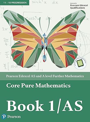 Edexcel AS and A level Further Mathematics - Core Pure Mathematics - Book 1 - AS Format: PDF eTextbooks ISBN-13: 978-1292183336 ISBN-10: 1292183330 Delivery: Instant Download Authors: Greg Attwood Publisher: Pearson 