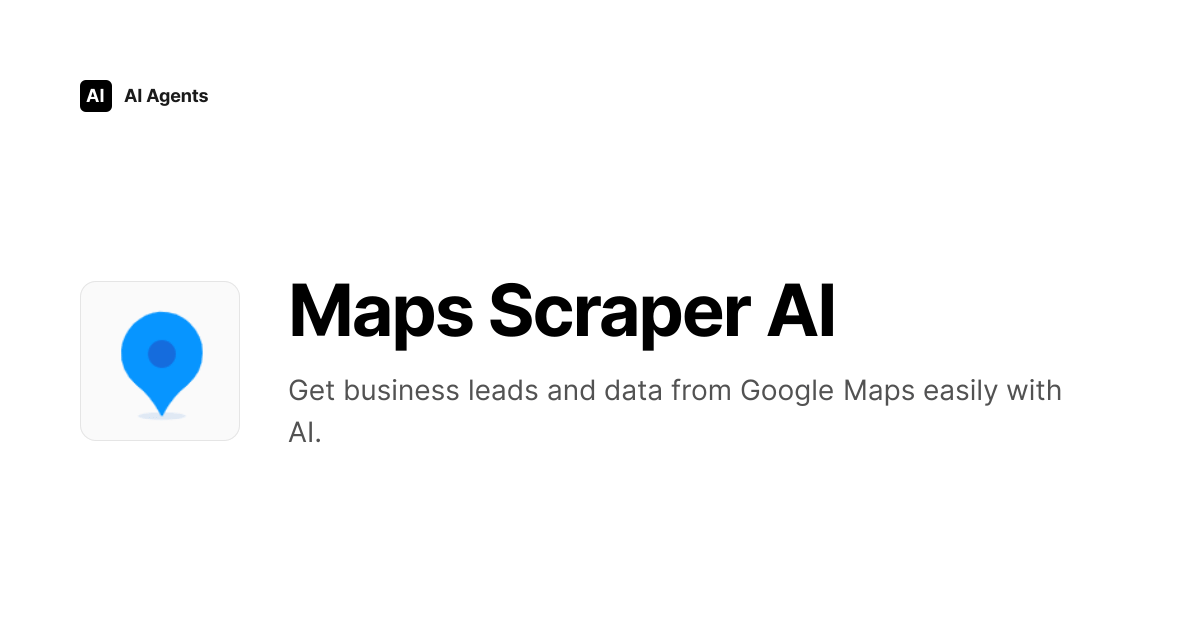 Maps Scraper AI Review 2026 Sales Revenue Operations Tool Pricing Maps Scraper Ai