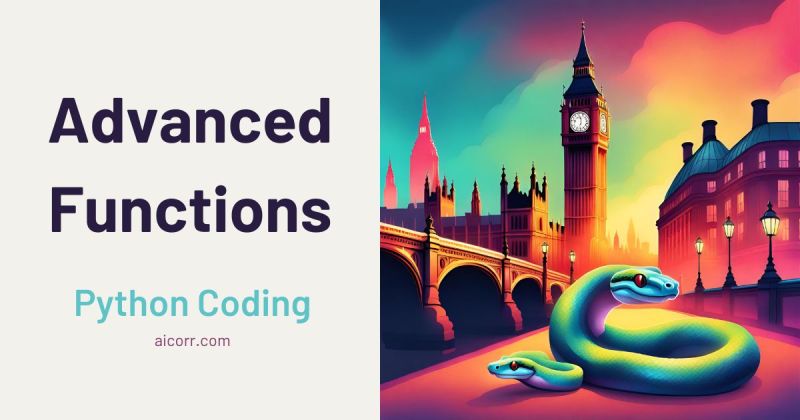 Advanced Guide To Python Functions Definitions Scope And Beyond - Vintage Illustrations - Gorgeous 8K Collection