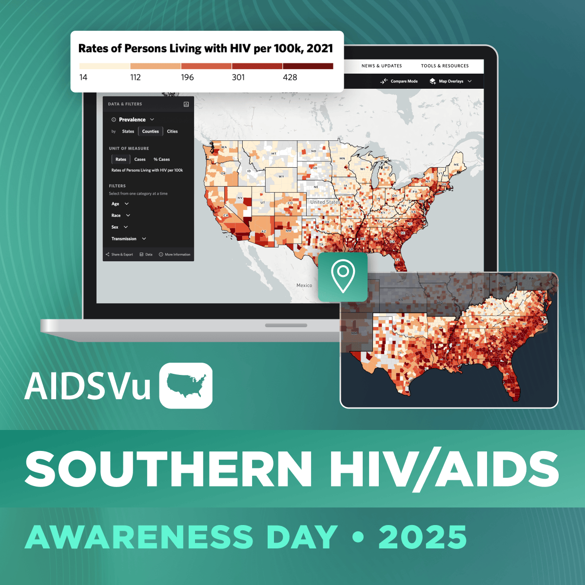 AIDSVu HIV Where You Live HIV Testing Data Maps V2 800X800 