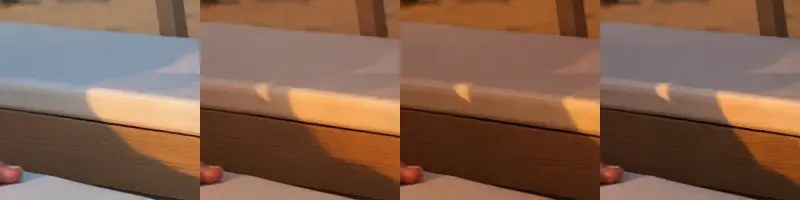 FLUX KONTEXT 결과 사진들의 그림자 길이 차이