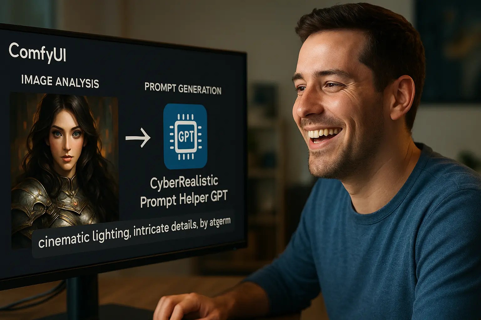 Image to prompt-concept