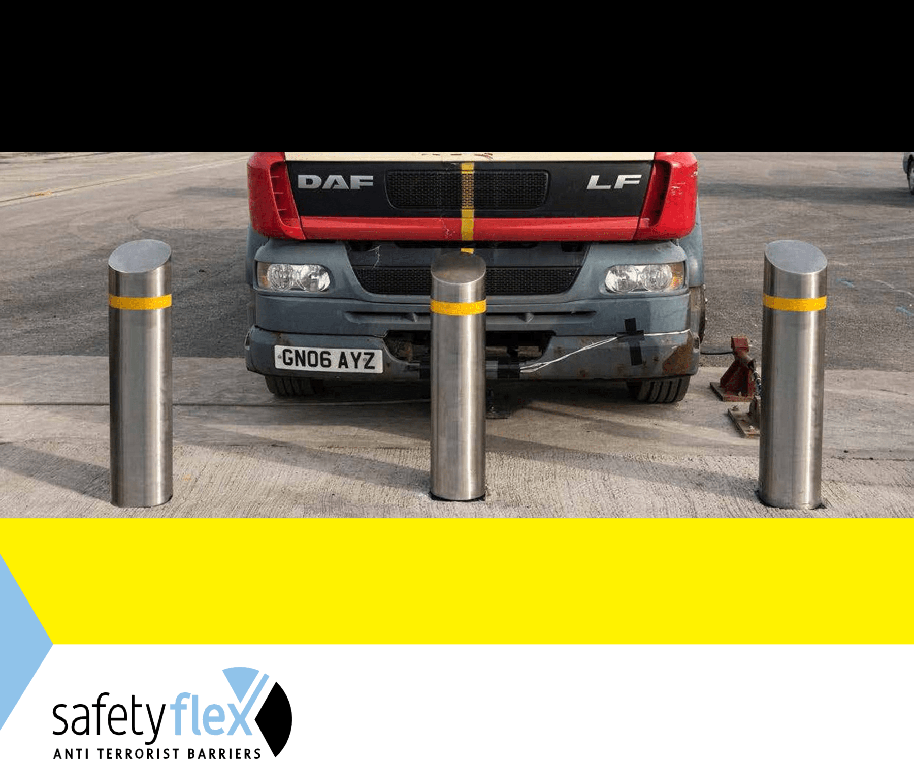 AIGS TruckStopper 9-50 (Single Shallow Mount Bollard) ASTM PAS 68 / IWA 14