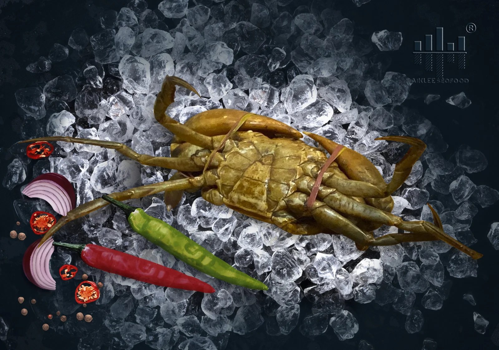 AIKLEE] Live Mug Crab 螃蟹 (400g~500g/ 500g~600g) Whole [SEAFOOD