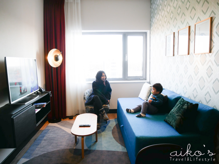 【荷蘭阿丹】Citadines Sloterdijk Station 阿姆斯特丹馨樂庭～親子住宿推薦：一房一廳公寓式酒店，Sloterdijk車站旁地點超棒
