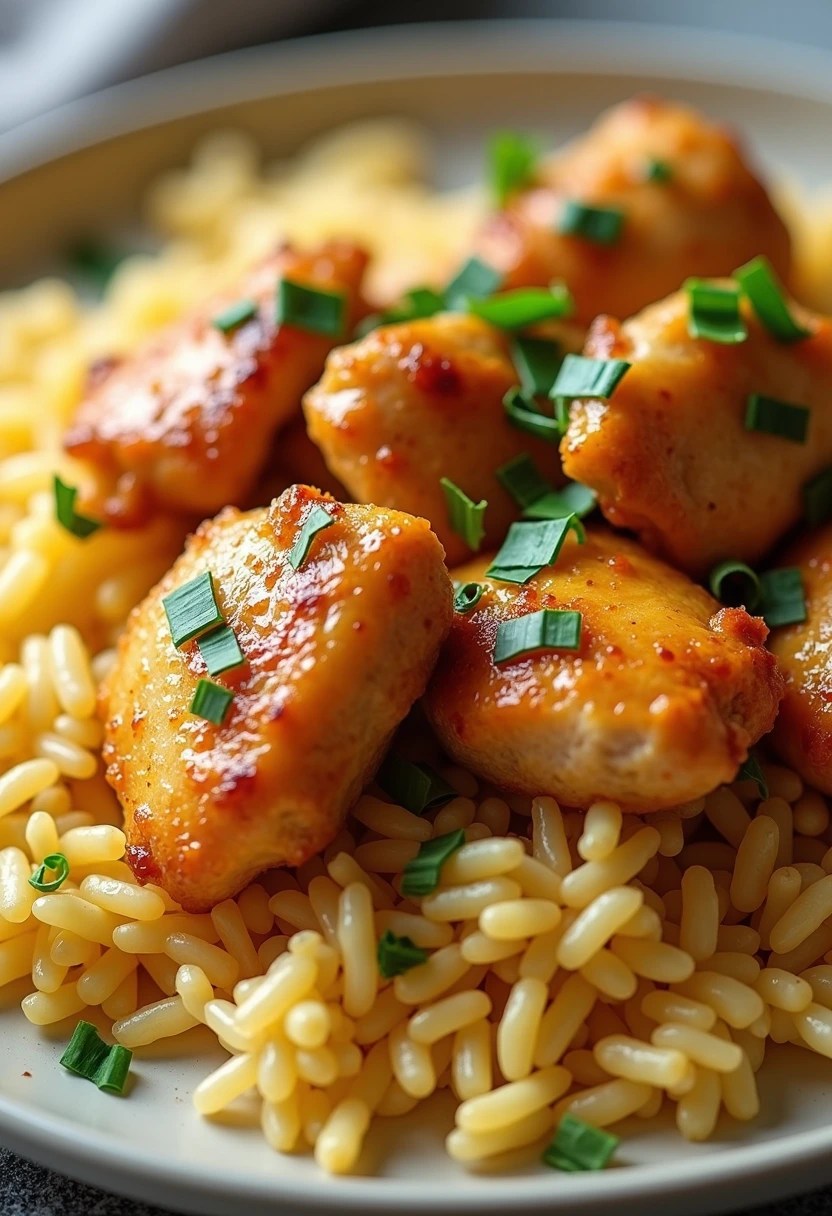 Easy Chicken and Rice Recipe ingredients