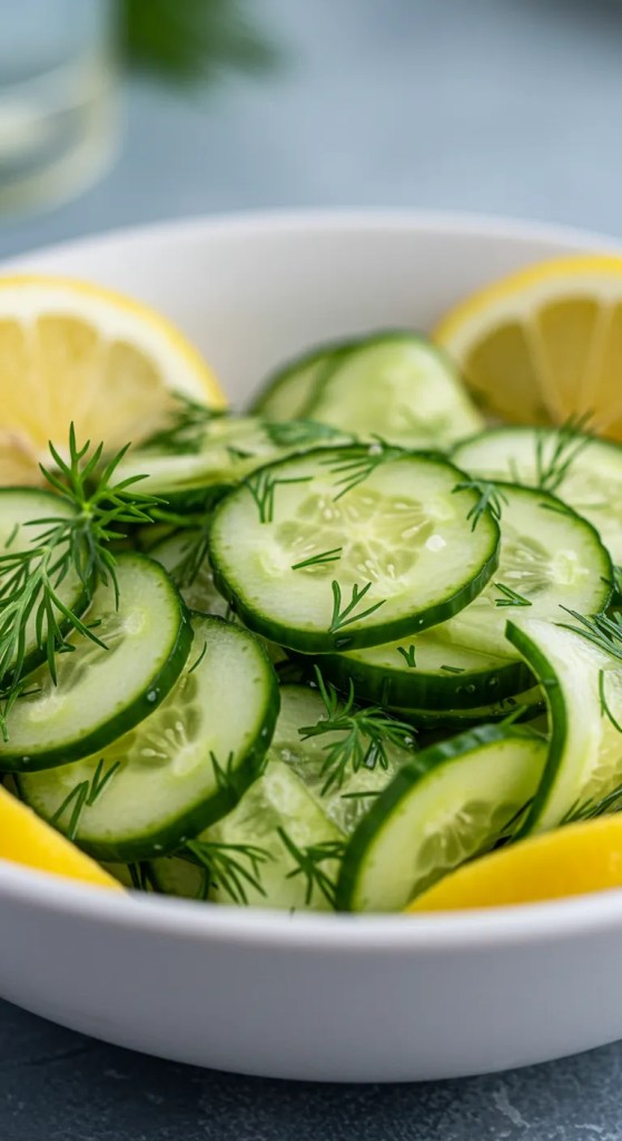 Refreshing Dill and Cucumber Delight Salad