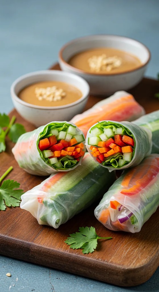 Veggie Fresh Spring Rolls