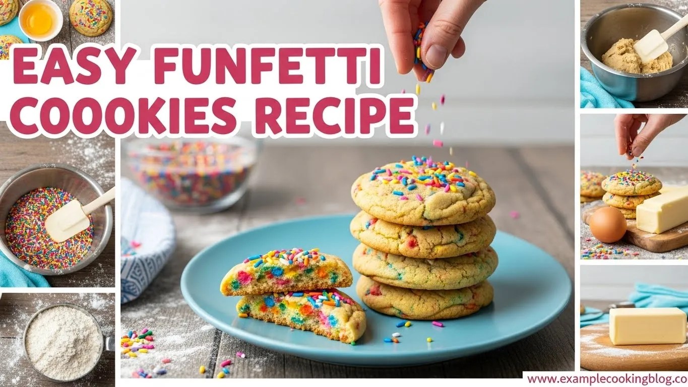 Easy Funfetti Cookies Recipe