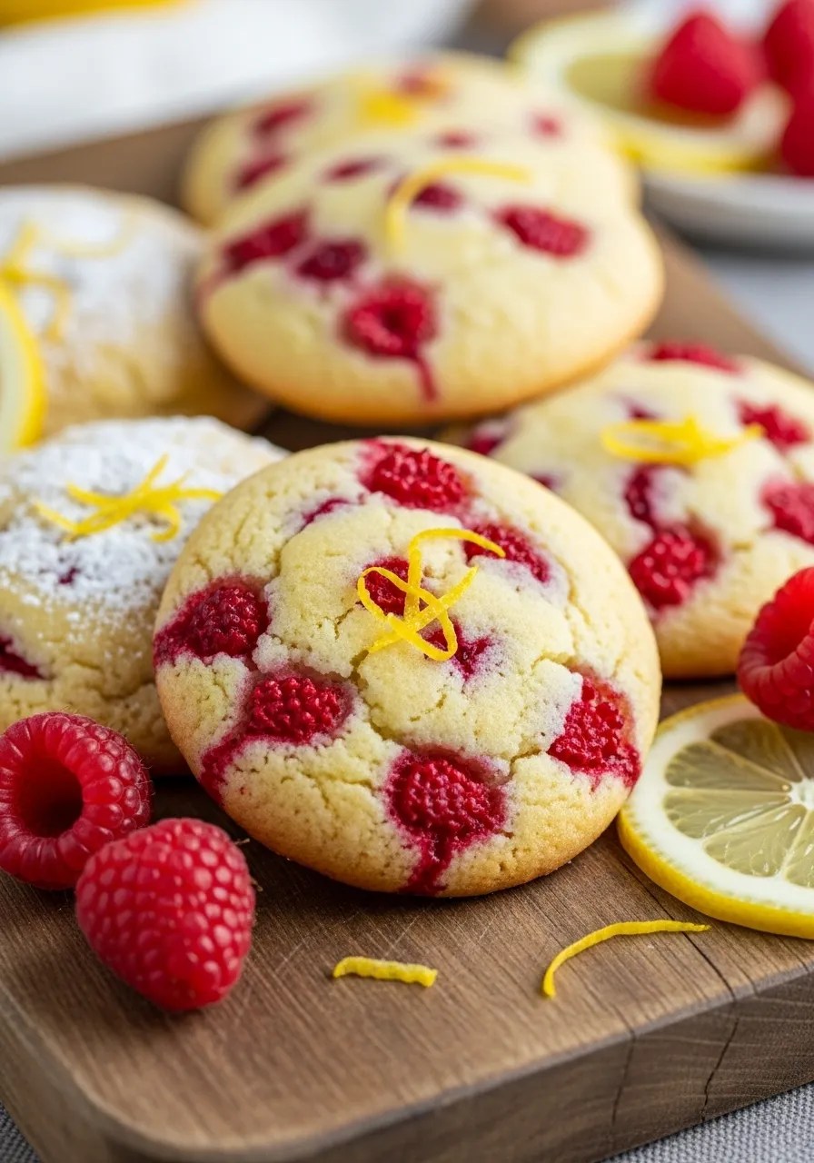  Lemon Raspberry Cookies Recipe