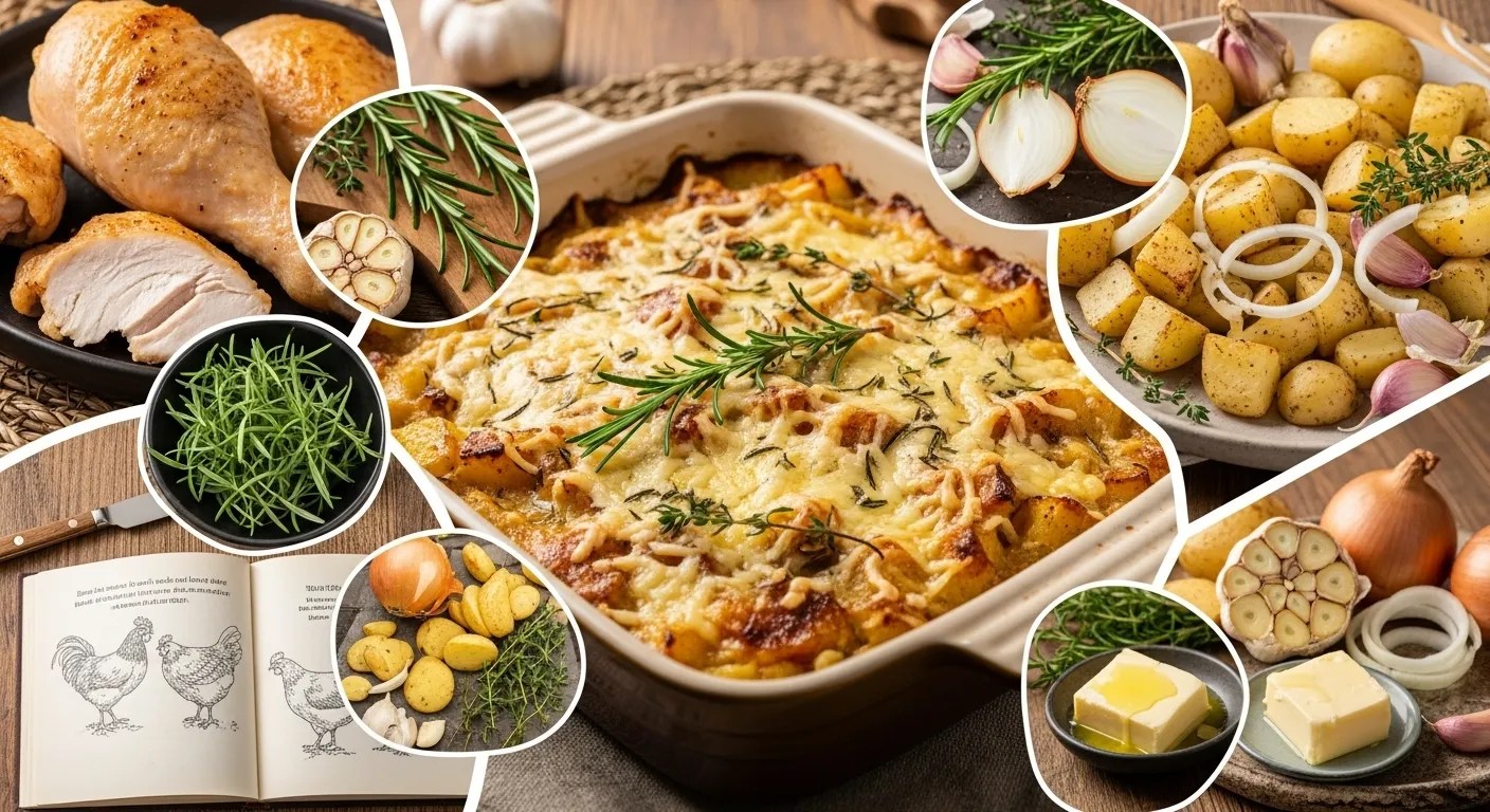 Chicken And Potato Casserole Racipe