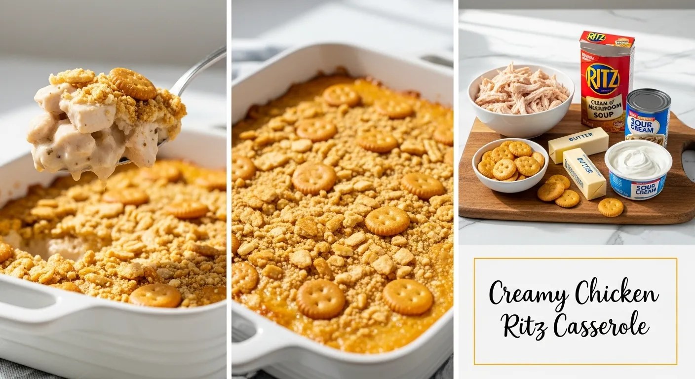 Creamy Chicken Ritz Casserole Recipe