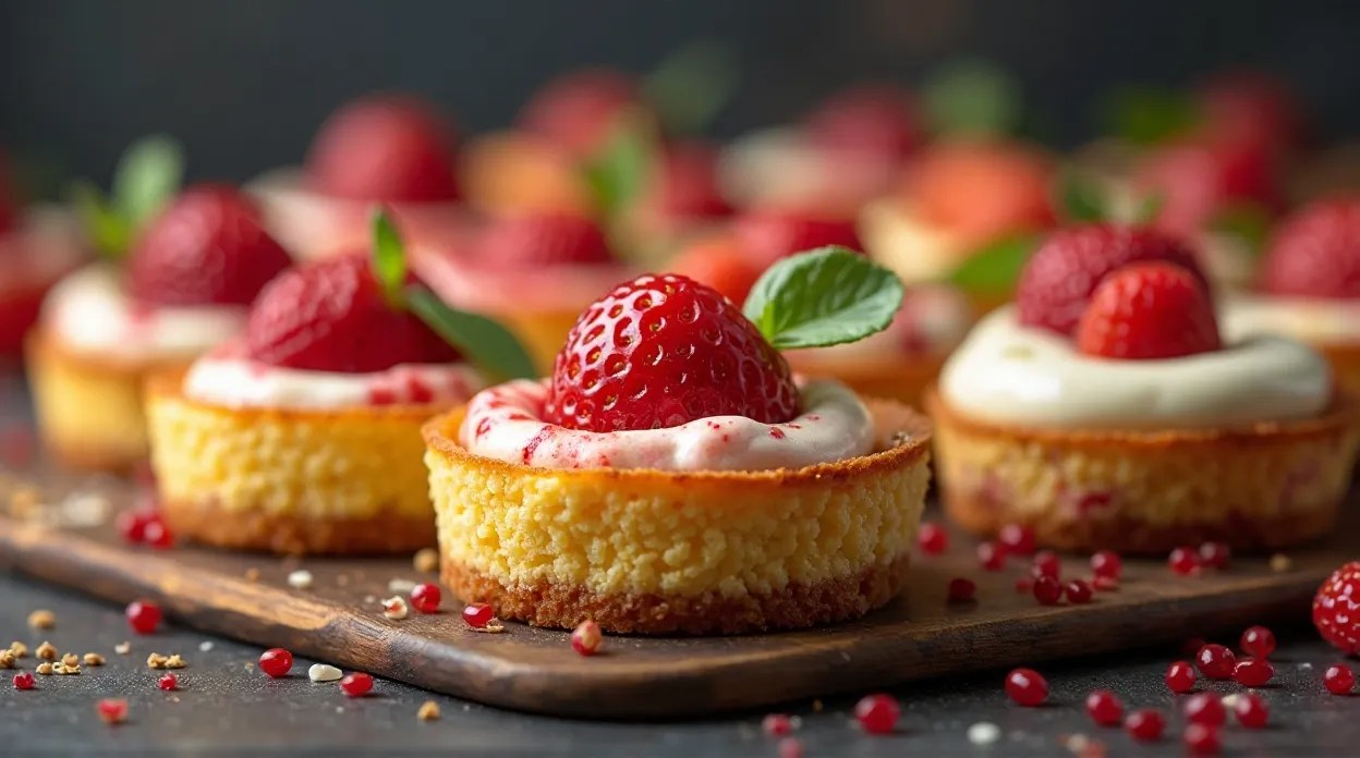 Mini cheesecakes