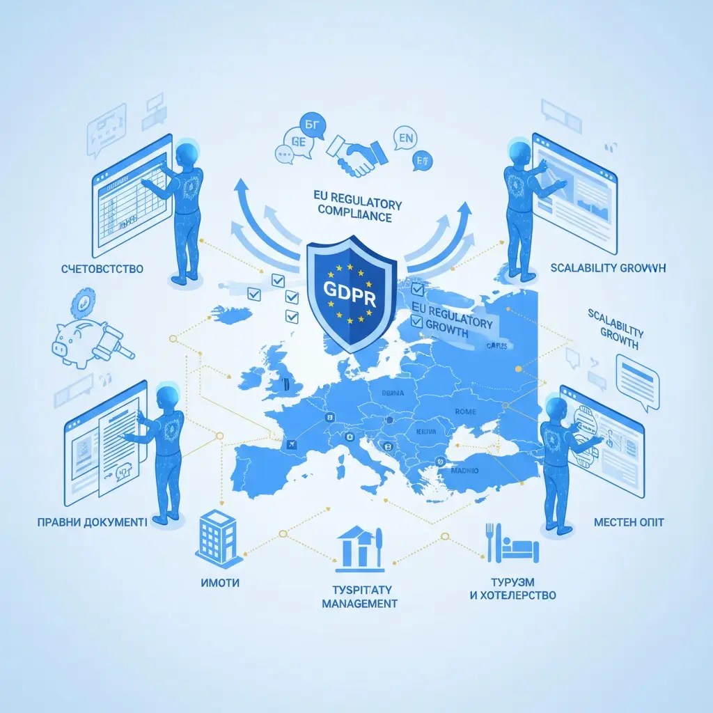 Artificial Intelligence Business Services Compliance And Scalability In The Eu
