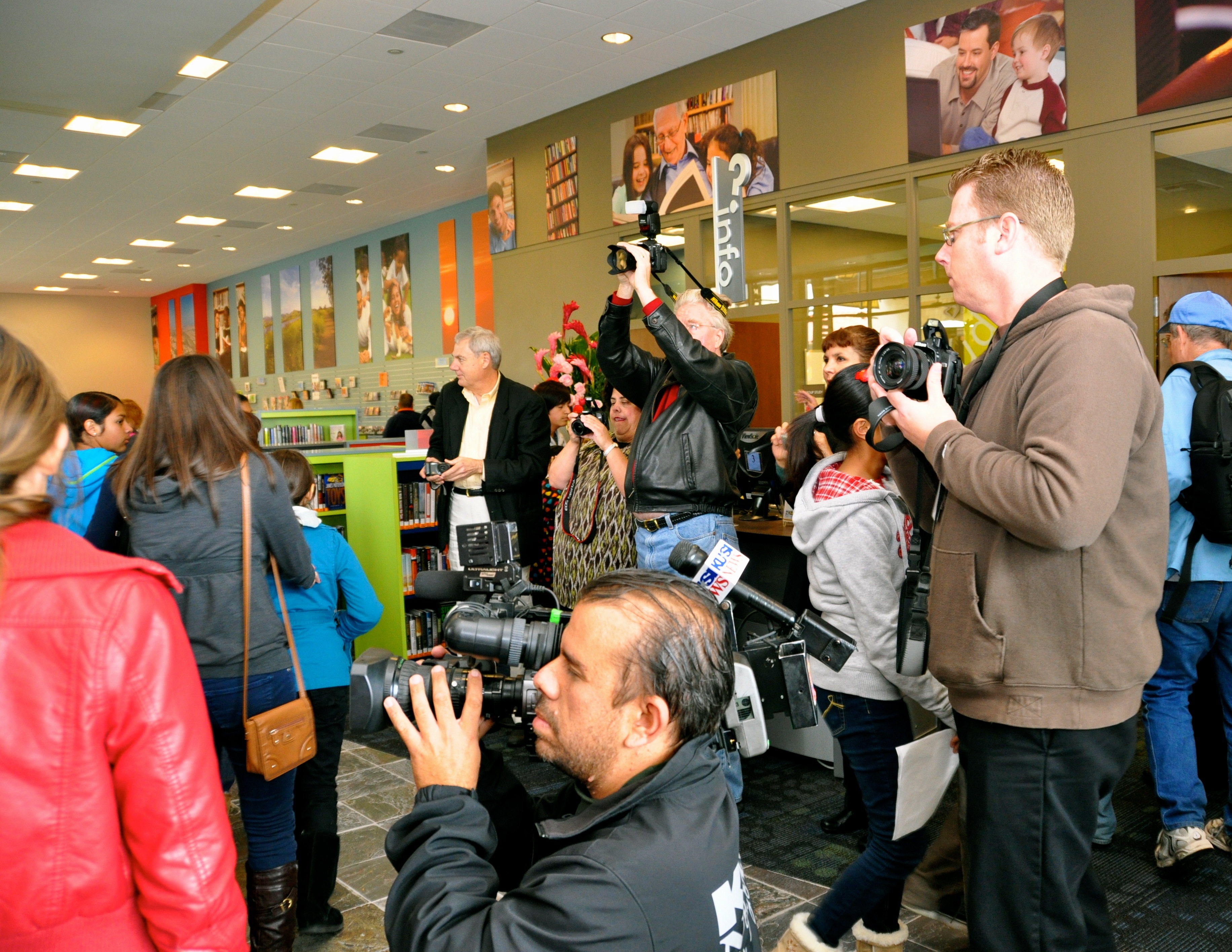 Library Grand Opening Media Coverage