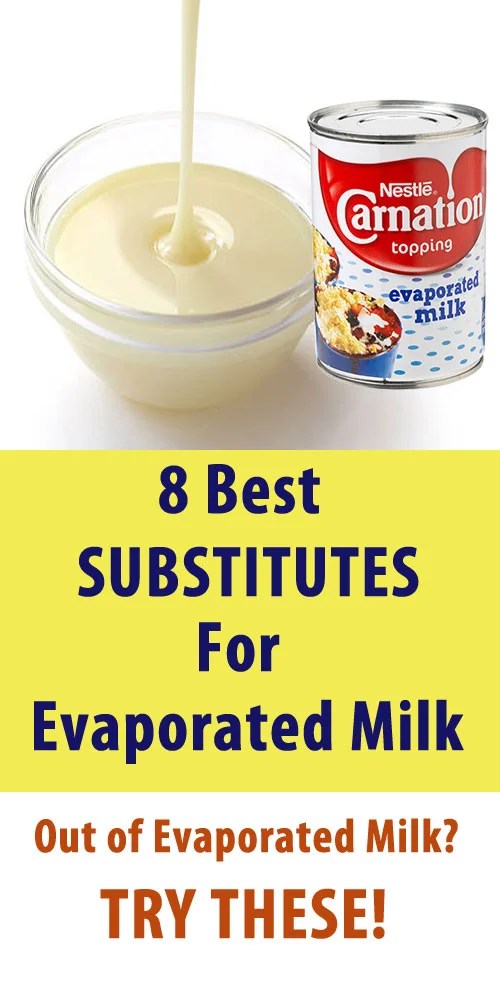 Substitute For Evaporated Milk 8 Best Alternatives for Evaporated Milk