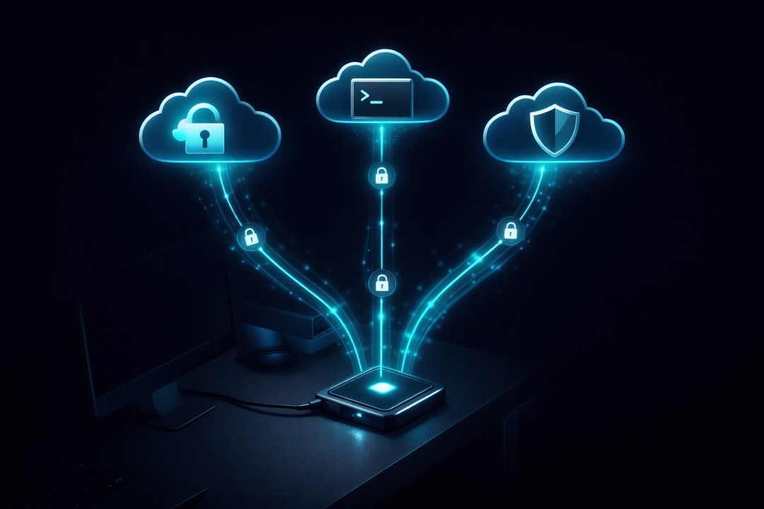 NFC reader authenticating to multiple cloud platforms