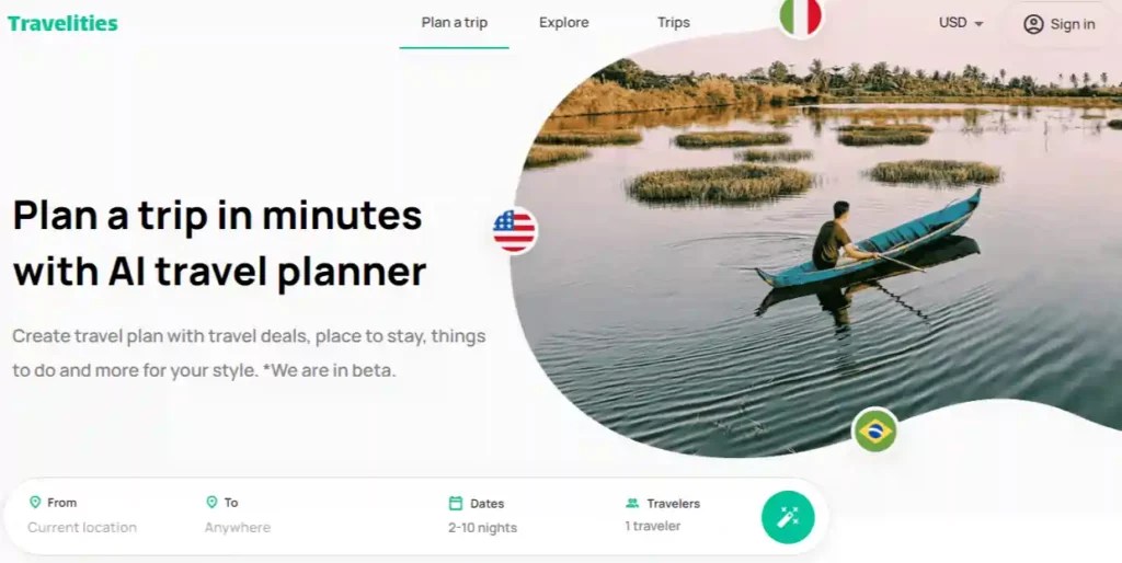 25 Best Free AI Trip Planners Of 2026 For Effortless Travel Planning Travelities