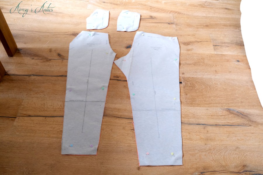 How to make joggers pattern cut out