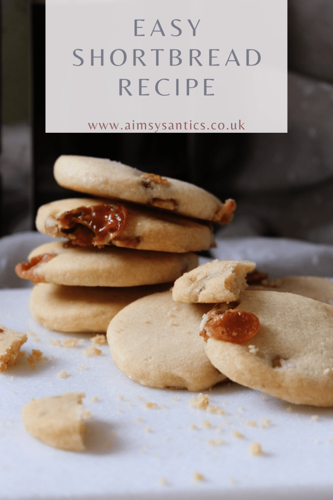 Easy Shortbread Recipe ----- www.aimsysantics.co.uk