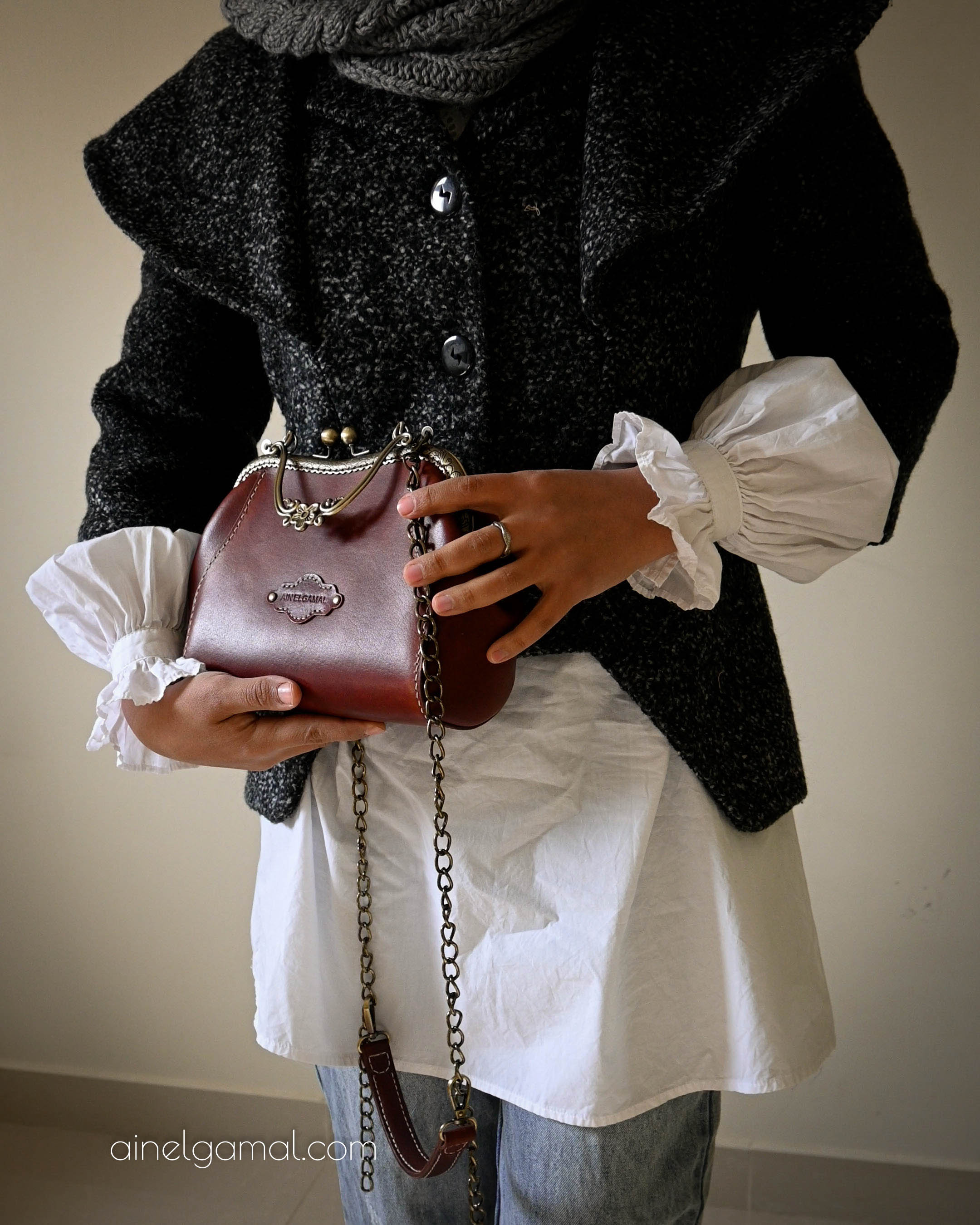 Vintage Frame Purse #57 - Ain Elgamal