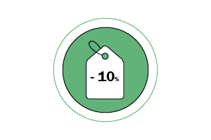 10%