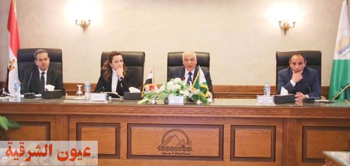 محافظ الجيزة يوجه بالإزالة الفورية لأي تعدي على الأراضي الزراعية في المهد