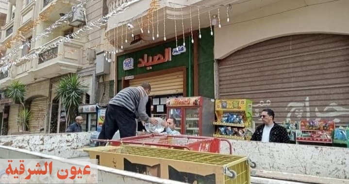 رفع 418 حالة إشغال طريق مخالف بنطاق 3 مراكز في البحيرة