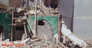 انهيار عقار مكون من 4 طوابق بمحافظة الغربية