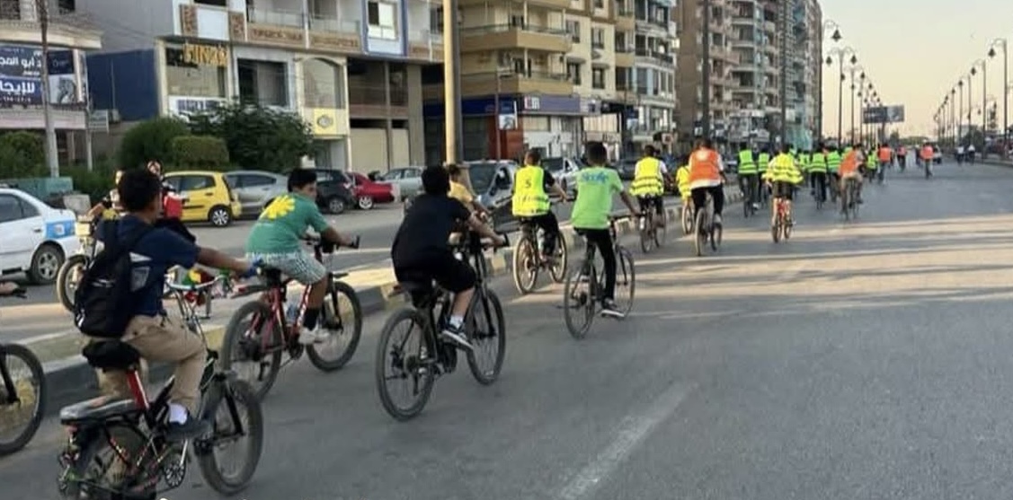 ماراثون الدراجات يحوّل كورنيش بني سويف إلى ساحة رياضية نابضة بالحياة