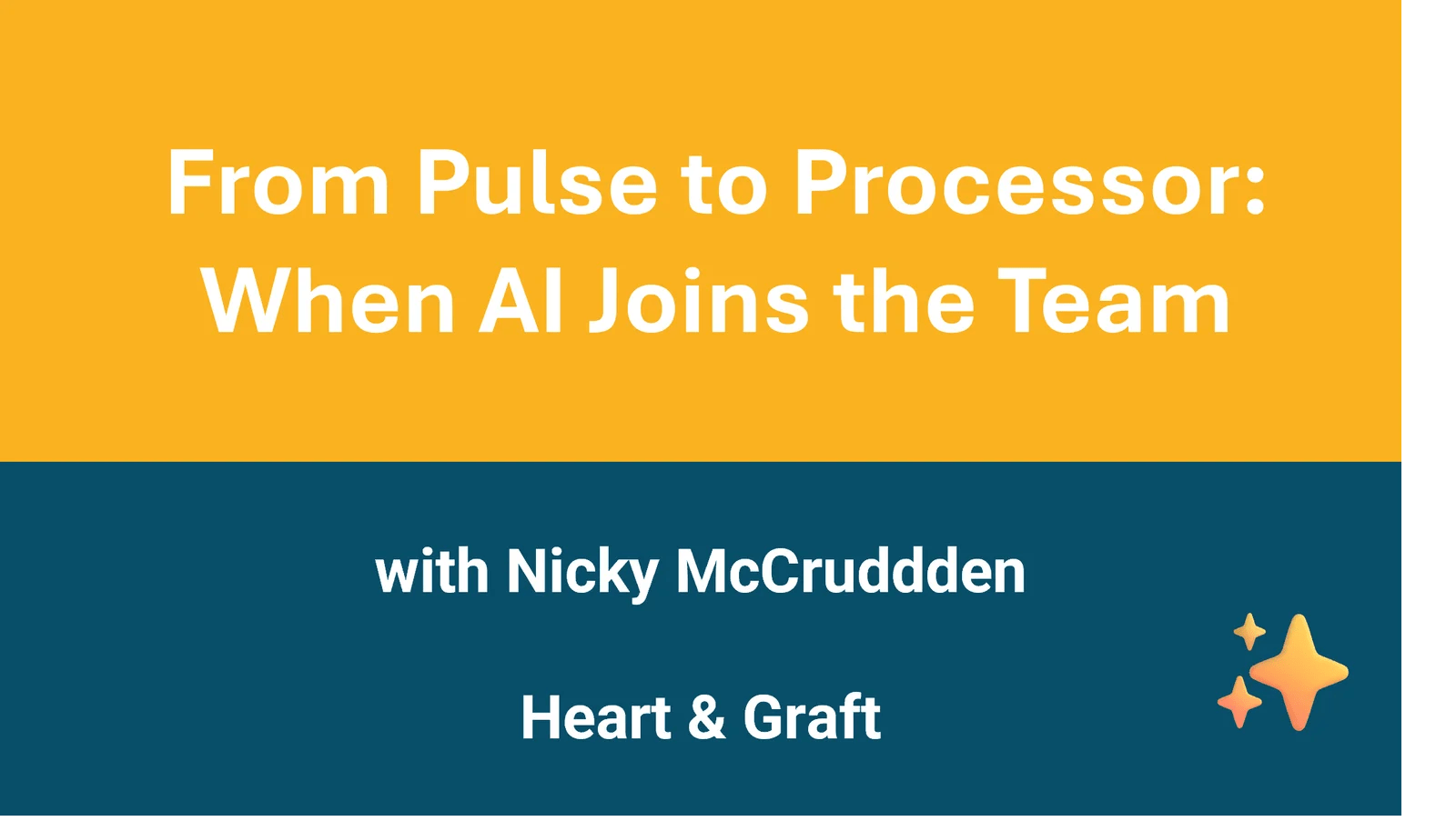 Podcast with Emanuela Giangregorio on when AI joins the team