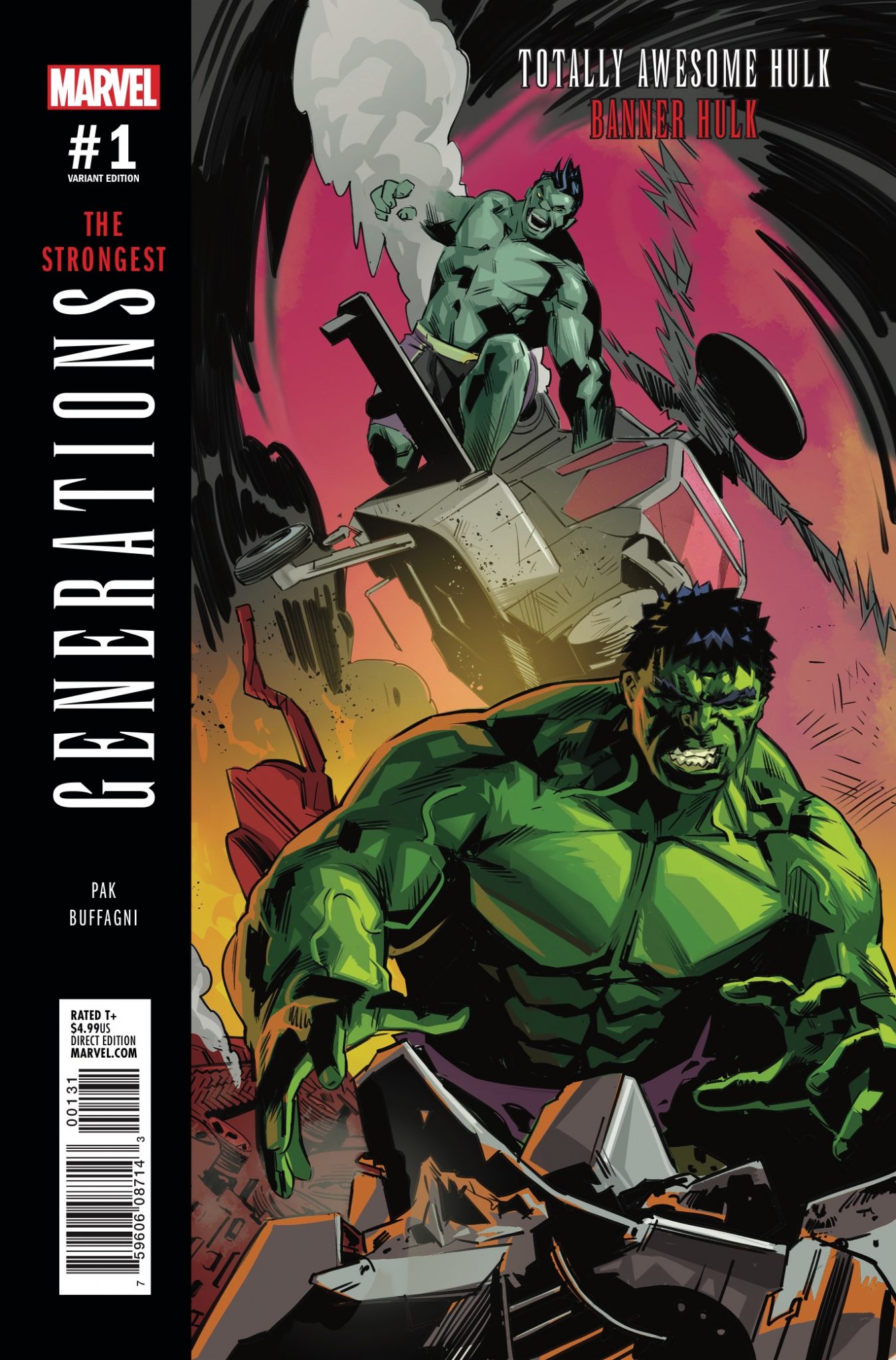 Generations: Banner Hulk and The Totally Awesome Hulk #1 Review