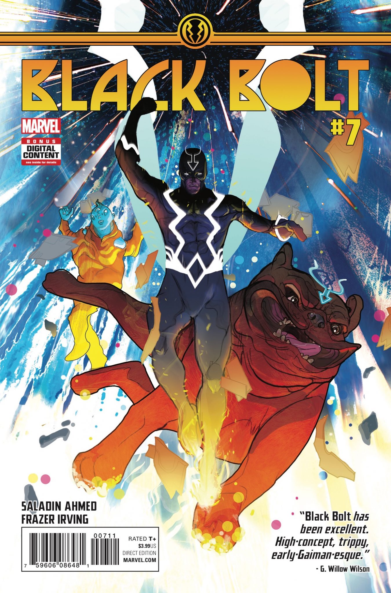 Marvel Preview: Black Bolt #7 • AIPT