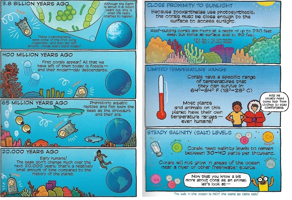 Science Comics 洋書　フルカラー　30册 子供英語　キッズ英語 EureKids! -- 'Science Comics: Coral Reefs' • AIPT