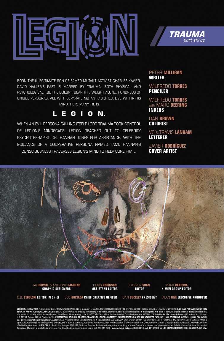 Legion #3 review: At least the TV show is still good