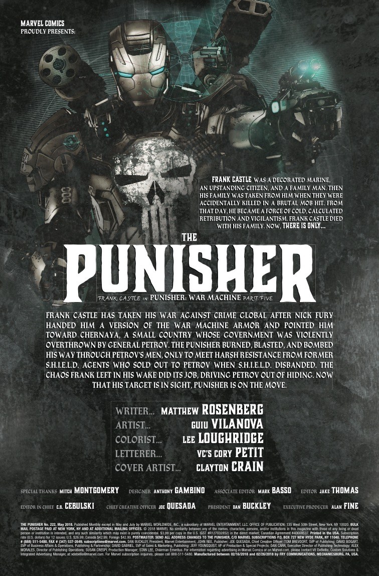 The Punisher #222 review: Another bloody good time from one of Marvel's best series