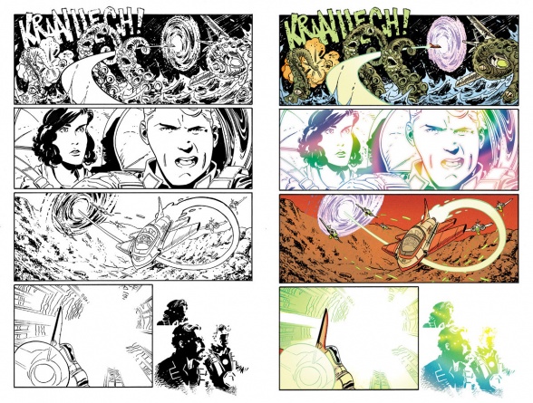 Collaborative Effort: Outlining the different jobs that bring a comic book's art to life