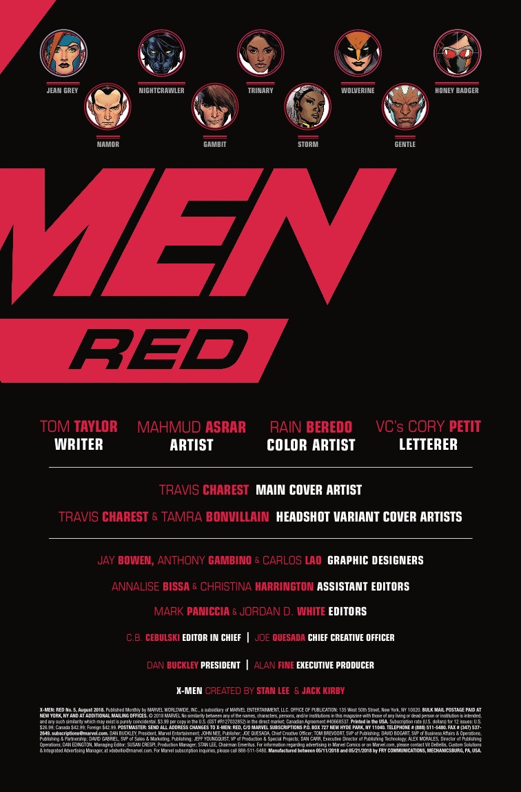 X-Men Red #5 Review