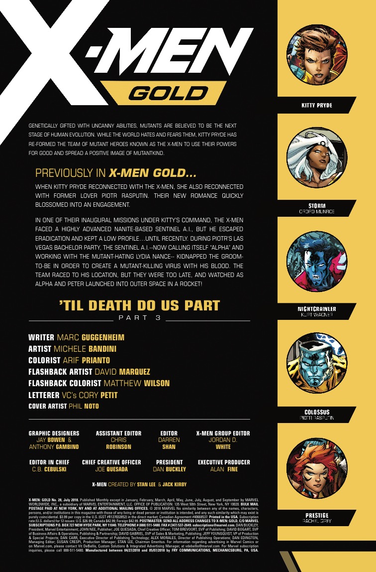 X-Men Gold #28 review: Getting the series back on track